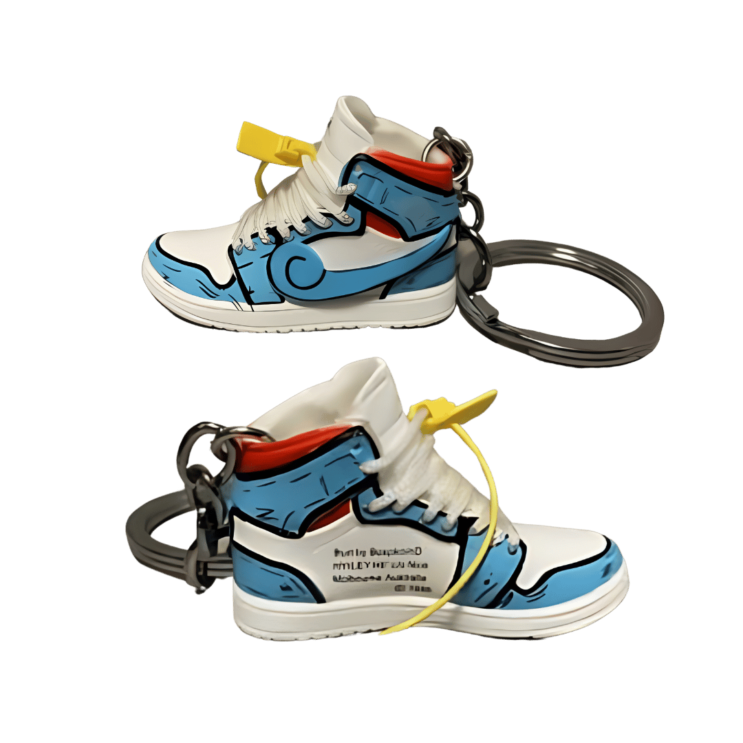 3d Mini Sneaker keychain hypebeast shoe keyring Pokémon