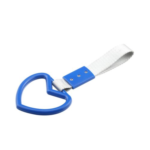 BLUE TSURIKAWA RING SUBWAY TRAIN BUS HANDLE STRAP CHARM DRIFT