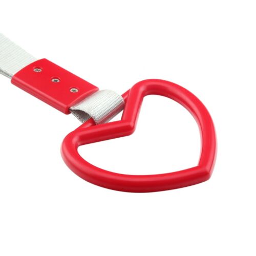 RED TSURIKAWA RING SUBWAY TRAIN BUS HANDLE STRAP CHARM DRIFT